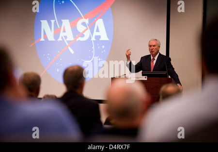 Der Fokus der NASA auf Exobiologie und Astrobiologie, die auf der Suche nach Anzeichen von Leben jenseits der Erde ist, feiert ihr 50-jähriges Bestehen. Die Agentur hat bedeutende Fortschritte gemacht, um das Potenzial des Lebens jenseits unseres Planeten zu verstehen. Stockfoto