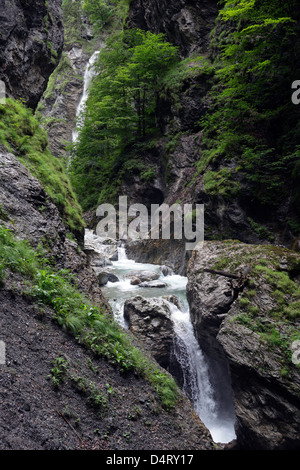 St. Johann, Österreich, Berg Grossarler Ache in die Liechtensteinklamm Stockfoto