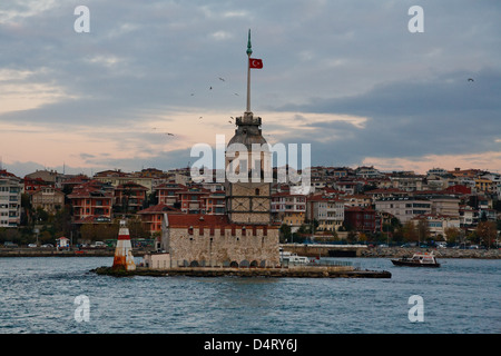 Istanbul ist die größte Stadt in der Türkei, wirtschaftlichen, kulturellen und historischen Zentrum des Landes bildet. Stockfoto