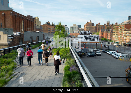 Chelsea Highline städtischen Park, New York, USA Stockfoto