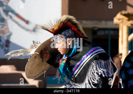 Albuquerque: Indian Pueblo Cultural Center/Pferd Tanz Stockfoto