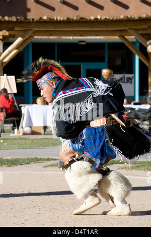 Albuquerque: Indian Pueblo Cultural Center/Pferd Tanz Stockfoto