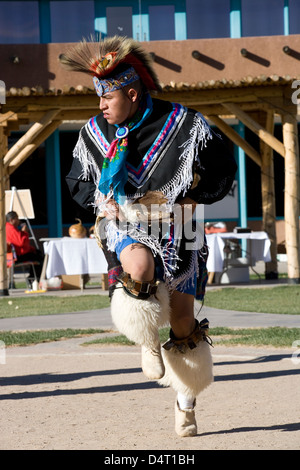 Albuquerque: Indian Pueblo Cultural Center/Pferd Tanz Stockfoto