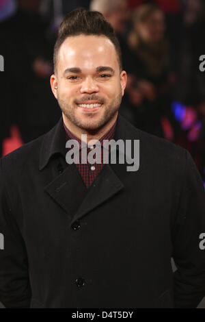 London, UK. 18. März 2013. Nate James besucht die UK-Premiere von G.I. Joe: Vergeltung 3D im Londoner Empire in Leicester Square. Bildnachweis: Elsie Kibue / EK13 Fotos / Alamy Live News Stockfoto