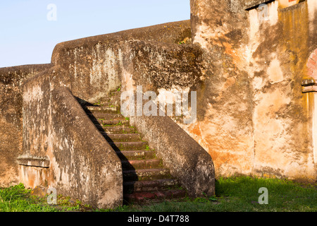 Fasil Ghebbi, einen festungsartigen königliche Gehege, Gonder, Äthiopien Stockfoto