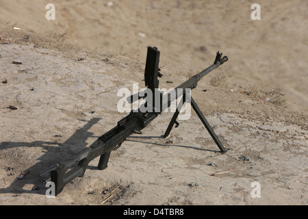 A PK Allzweck Maschinengewehr 7,62 mm. Stockfoto