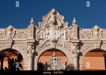 Belmont Park / Wellenhaus Athletic Club am Mission Beach in San Diego, Kalifornien, Vereinigte Staaten von Amerika, USA Stockfoto