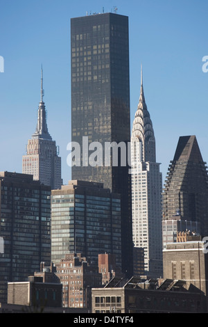 New Yorker Wolkenkratzer Stockfoto