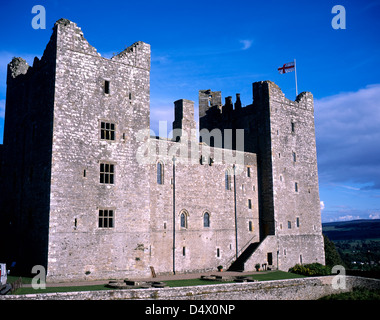 Die von Bolton Castle am frühen Abend Wensleydale Yorkshire Dales National Park Yorkshire England Halten Stockfoto