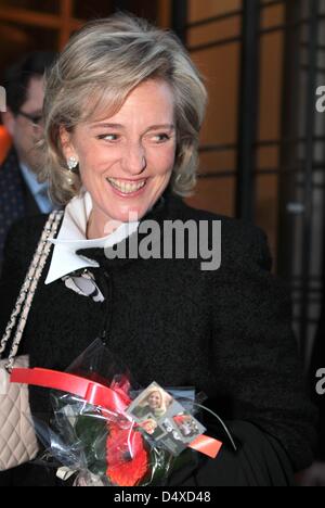 Prinzessin Astrid von Belgien besucht die ECF Routen-Preisverleihung an das Ei in Brüssel, Belgien, 19. März 2013. Foto: Albert Nieboer / Niederlande, Stockfoto