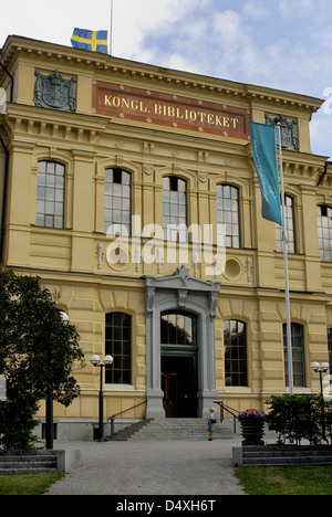 Kungliga Biblioteket oder der königlichen Bibliothek im Humlegården, Stockholm Stockfoto