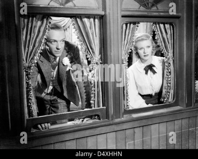 DIE Geschichte von VERNON und IRENE CASTLE 1939 RKO Radio Pictures Film mit Fred Astaire und Ginger Rogers Stockfoto