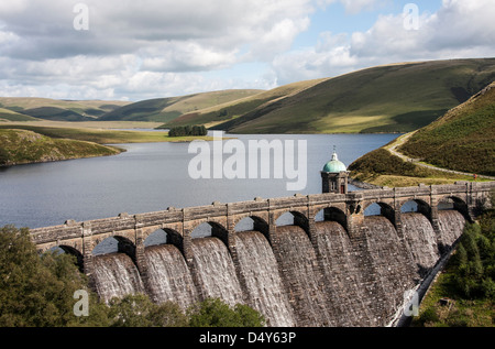 Craig Goch Damm im Elan-Tal, wales Stockfoto