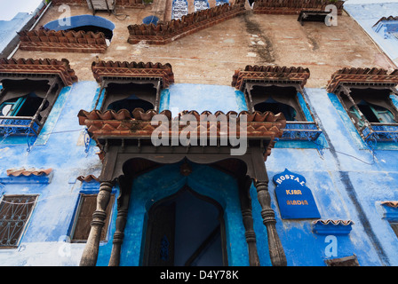 Chefchaouen (Chaouen), Tangeri-Tetouan Region, Rif-Gebirge, Marokko. Stockfoto