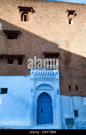 Chefchaouen (Chaouen), Tangeri-Tetouan Region, Rif-Gebirge, Marokko. Stockfoto