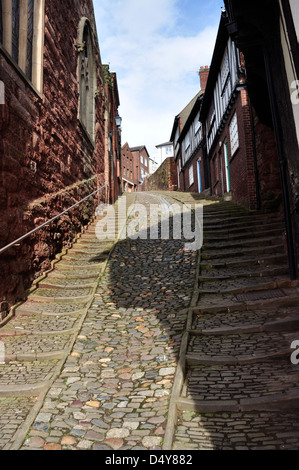 Stepcote Hill, Exeter, Devon, England, UK Stockfoto