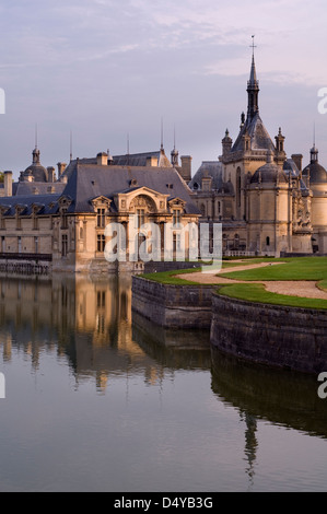 Das Chateau de Chantilly in Nordfrankreich Stockfoto