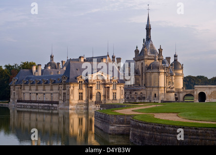 Das Chateau de Chantilly in Nordfrankreich Stockfoto