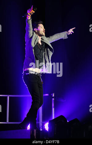 Das Skript spielt Brighton Centre am 20.03.2013 im Zentrum von Brighton, Brighton. Das Skript gibt eine irische Rockband aus Dublin im Jahr 2002 gegründet. Mit Sitz in London. Personen im Bild: Danny O'Donoghue. Bild von Julie Edwards Stockfoto