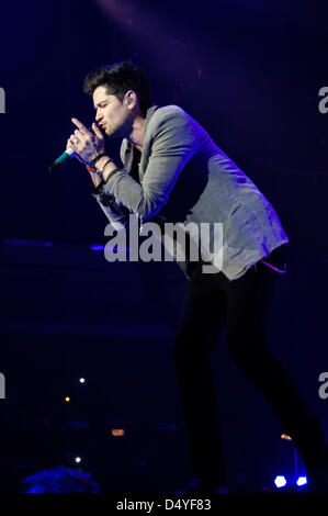 Das Skript spielt Brighton Centre am 20.03.2013 im Zentrum von Brighton, Brighton. Das Skript gibt eine irische Rockband aus Dublin im Jahr 2002 gegründet. Mit Sitz in London. Personen im Bild: Danny O'Donoghue. Bild von Julie Edwards Stockfoto