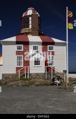 Leuchtturm Cape Bonavista, Neufundland Stockfoto