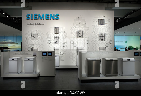 Berlin, Deutschland, dem Siemens-Stand auf der IFA 2011 Stockfoto