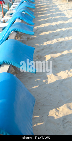 liegen am Strand Stockfoto