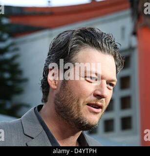 Los Angeles, Kalifornien, USA. 20. März 2013. BLAKE SHELTON besucht The Voice Saison vier Premiere Credit Image: Credit: Karen Curley/ZUMAPRESS.com/Alamy Live News Stockfoto