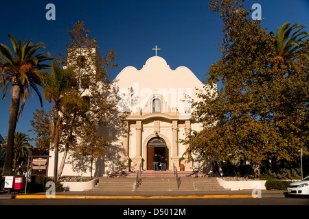 Katholische Kirche der Unbefleckten Empfängnis, Old Town State Park, San Diego, Kalifornien, Vereinigte Staaten von Amerika, USA Stockfoto