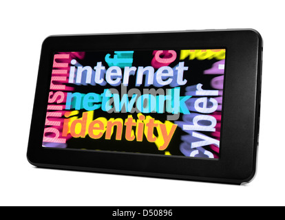 Web-Bildschirm Stockfoto