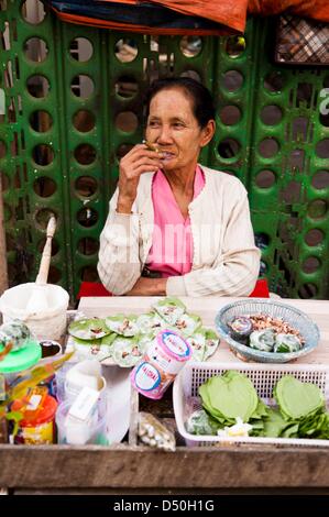 Altstadt von Yangon Stockfoto