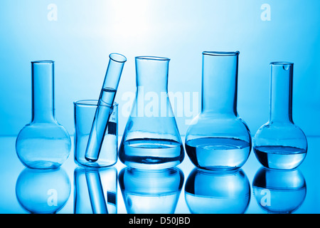 chemische Laborgeräte Stockfoto