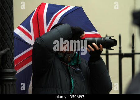London, UK. 20. März 2013. Steve Back, politische Bilder Fotograf. Bild: Paul Marriott Fotografie/Alamy Live-Nachrichten Stockfoto