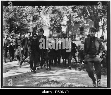 American Woolen Mills. Winooski, Vt, September 1910 Stockfoto