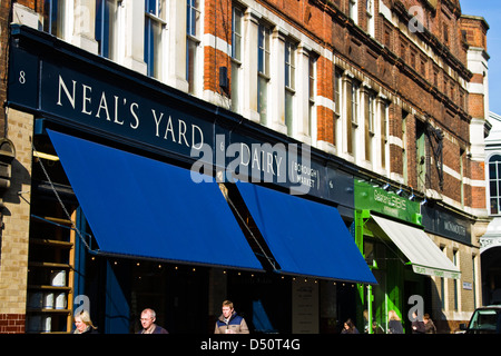 Neals Yard dairy Stockfoto