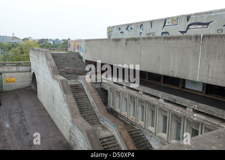 Tallinn, Estland, steigen Treppen, Tallinna Linnahall Stockfoto