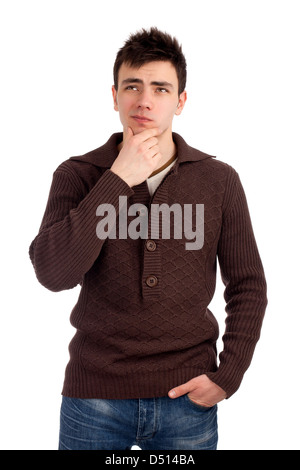 Porträt von gut aussehenden jungen Mann Stockfoto