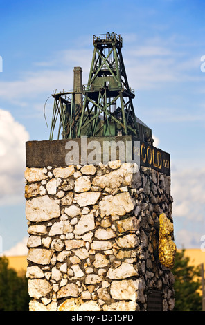 Ballarat, Australien / The Pioneer Bergleute Monument befindet sich in Sturt St... Ballarat Victoria Australien Stockfoto