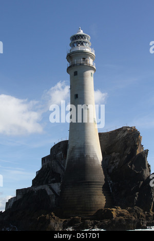 Die Fastnet Leuchtturm auf den Fastnet Rock Stockfoto