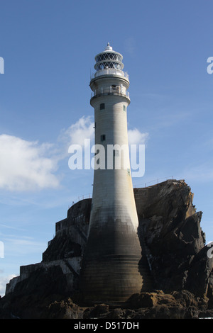 Die Fastnet Leuchtturm auf den Fastnet Rock Stockfoto