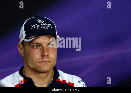 Motorsport: FIA Formula One World Championship 2013, Grand Prix von Malaysia, #17 Valtteri Bottas (FIN, Williams F1 Team), Stockfoto