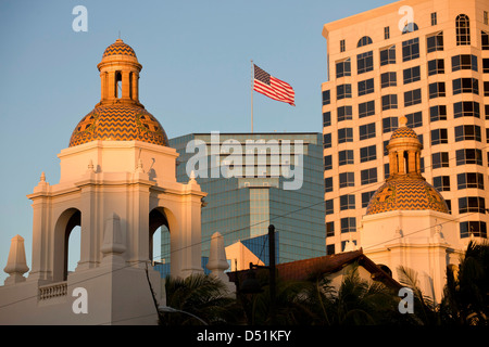 Bahnhof Santa Fe Depot in San Diego, Kalifornien, Vereinigte Staaten von Amerika, USA Stockfoto