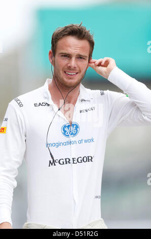 Motorsport: FIA Formula One World Championship 2013, Grand Prix von Malaysia, #21 Giedo van der Garde (NLD, Caterham F1 Team) Stockfoto