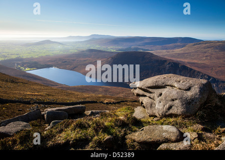 Mourne Mountains, Co. Down, Nordirland Stockfoto