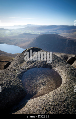 Mourne Mountains, Co. Down, Nordirland Stockfoto