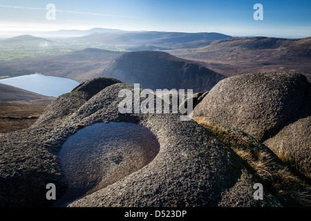 Mourne Mountains, Co. Down, Nordirland Stockfoto