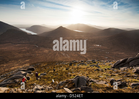 Mourne Mountains, Co. Down, Nordirland Stockfoto