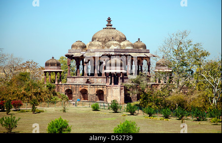 Ranthambore Fort, Rajasthan, indische Architektur, alte Ruine, Bauwerke, Architektur und Gebäude, Alter, Religion, Hinduismus. Stockfoto