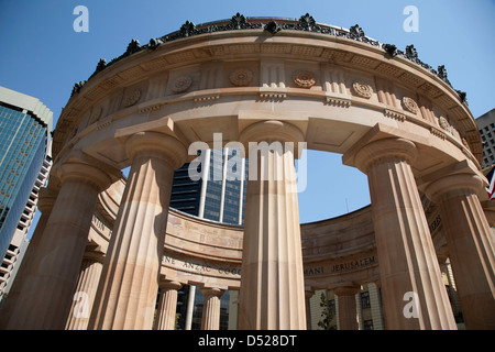 Der Shrine of Remembrance befindet sich im ANZAC Square Brisbane Queensland Australien Stockfoto