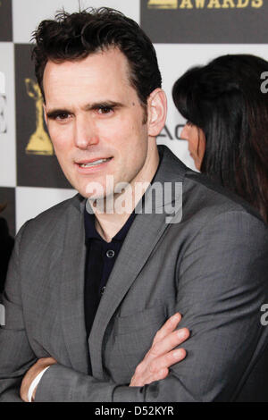 US-Schauspieler Matt Dillon kommt für den 25. Film Independent Spirit Awards in Los Angeles, CA, USA, 5. März 2010. Den Spirit Awards ehrt independent-Filmproduktionen. Foto: Hubert Boesl Stockfoto